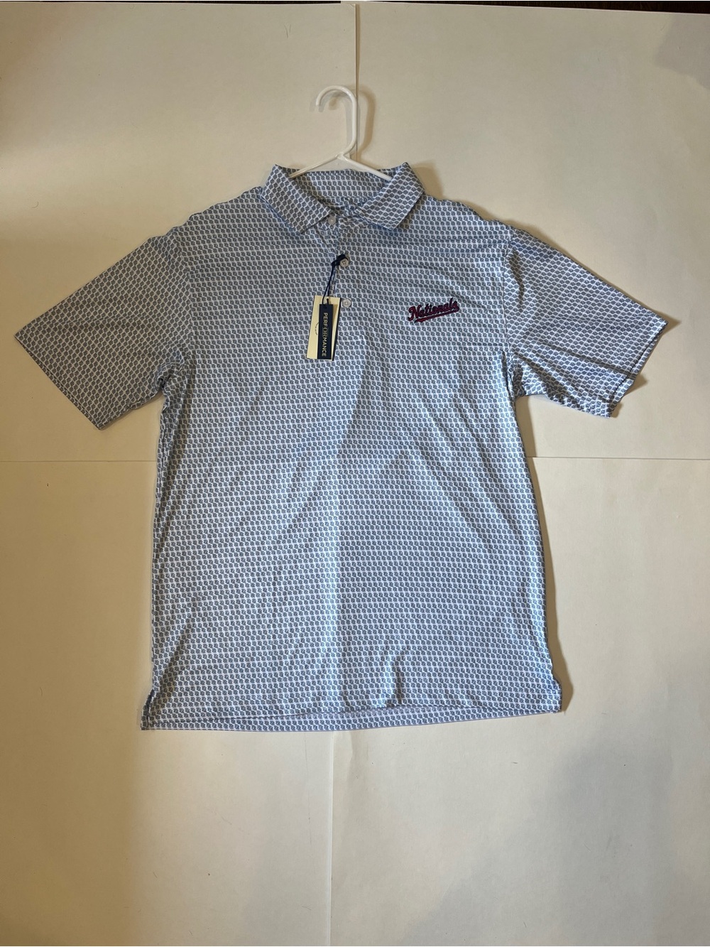 NWT Onward Reserve Washington Nationals Performance Polo Shirt Retail is $150
